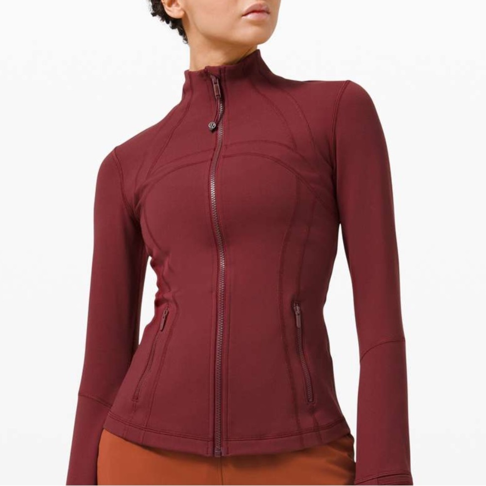 Lululemon Define Jacket Red Merlot